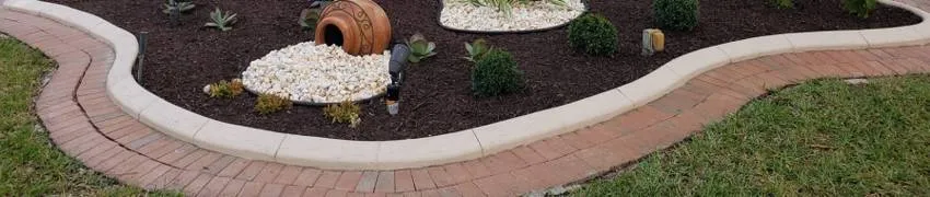Affordable decorative concrete borders in Palm Beach, FL